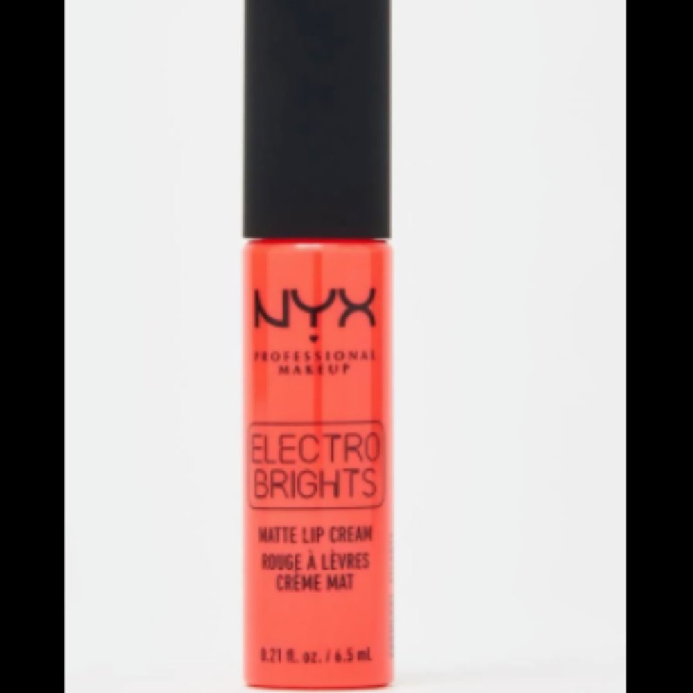 NYX Electro Brights Matte Lip Gloss Cream Atlanta